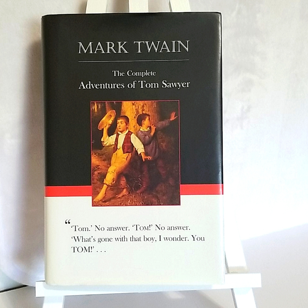 Book:Mark Twain the Complete  Adventures of TomSaw